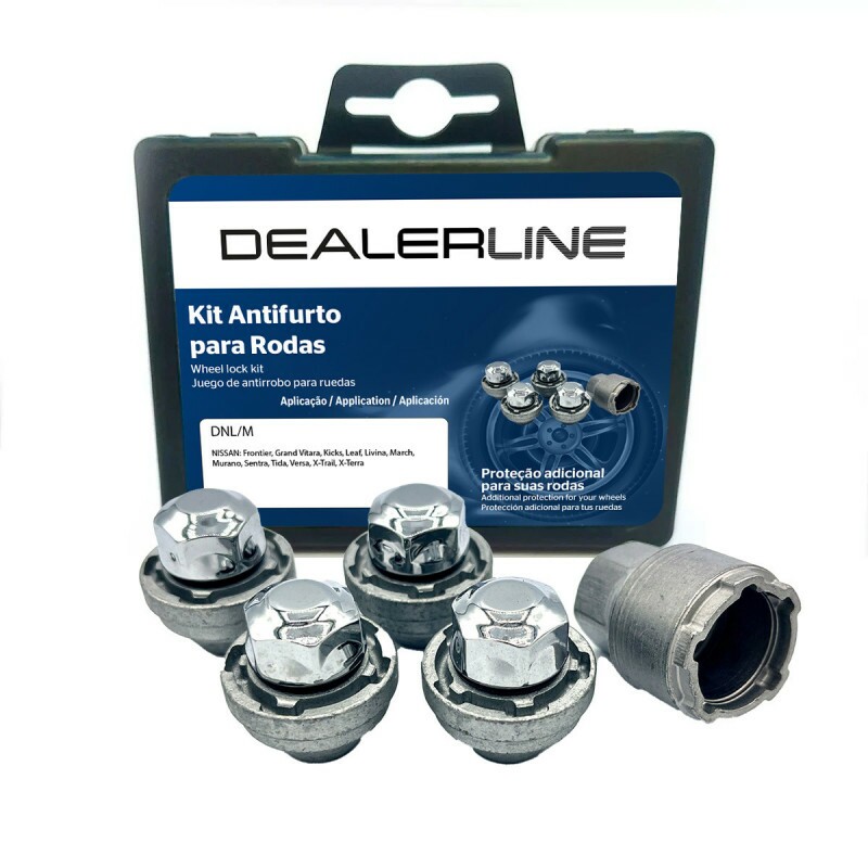 Kit Porcas Antifurto de Rodas (DNL/M)