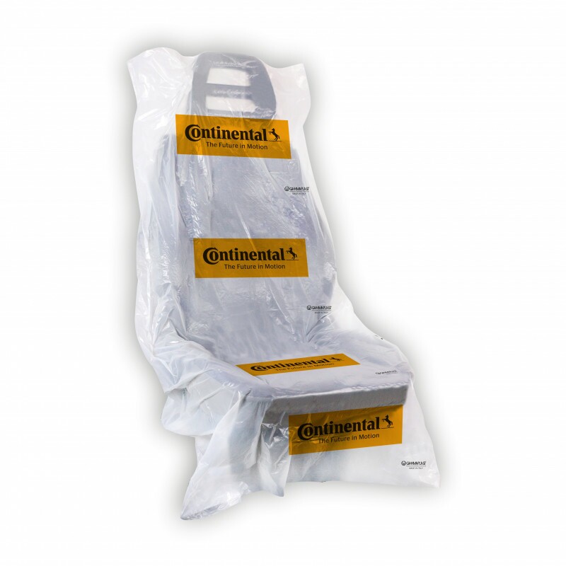 Capa Protetivas para Bancos com Logo Continental.