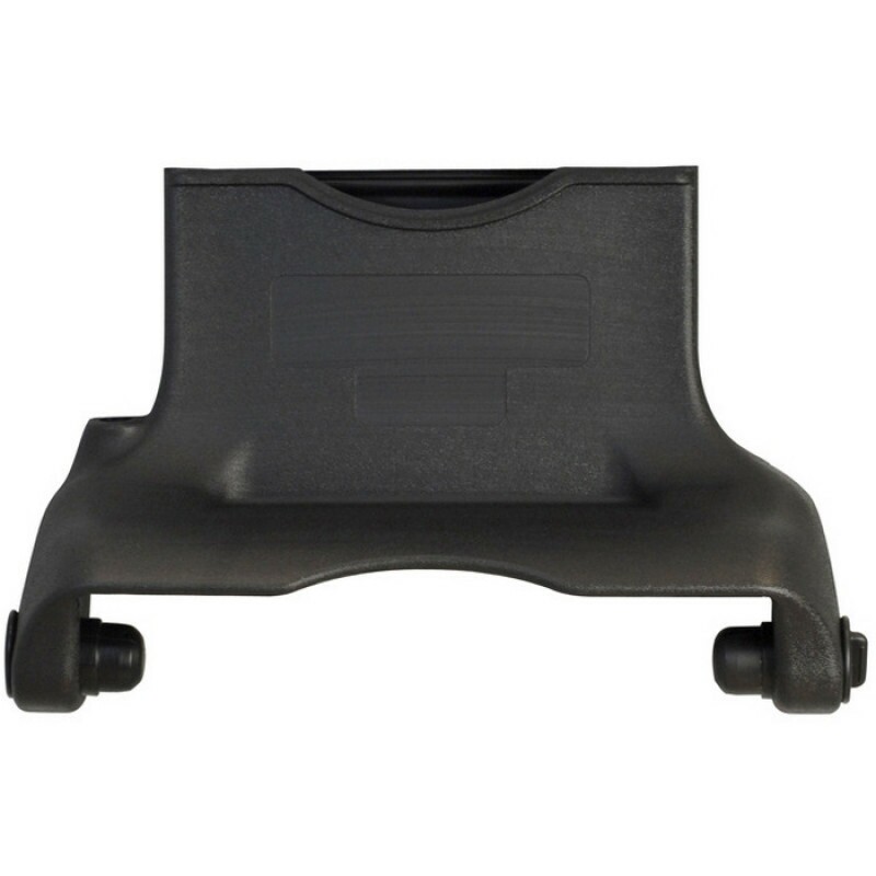 Expositor Preto com Placa Logo Cuidamos.
