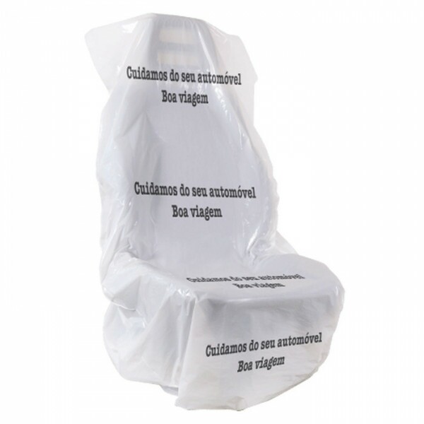 Capa Protetivas para Bancos com Logo Cuidamos.
