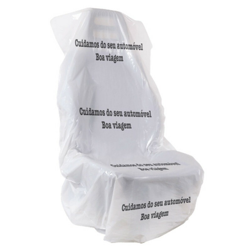 Capa Protetivas para Bancos com Logo Cuidamos. Capa Protetivas para Bancos com Logo Cuidamos.