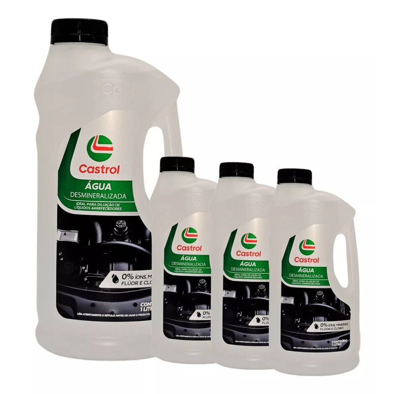 Agua Desmineralizada 1 Litro - Castrol Agua Desmineralizada 1 Litro - Castrol