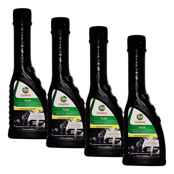 Aditivo de Combustivel Flex Premium 200ml - Castrol Aditivo de Combustivel Flex Premium 200ml - Castrol