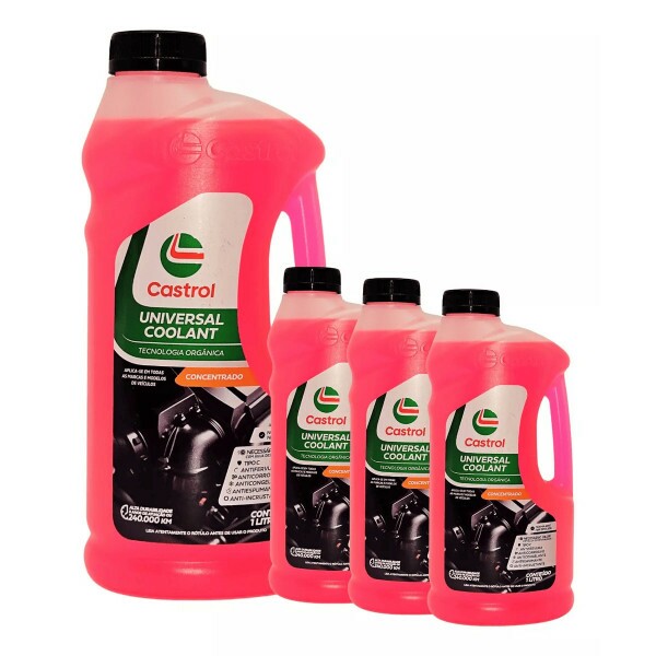 Aditivo de Radiador Concentrado Universal Coolant 1 Litro - Castrol Aditivo de Radiador Concentrado Universal Coolant 1 Litro - Castrol