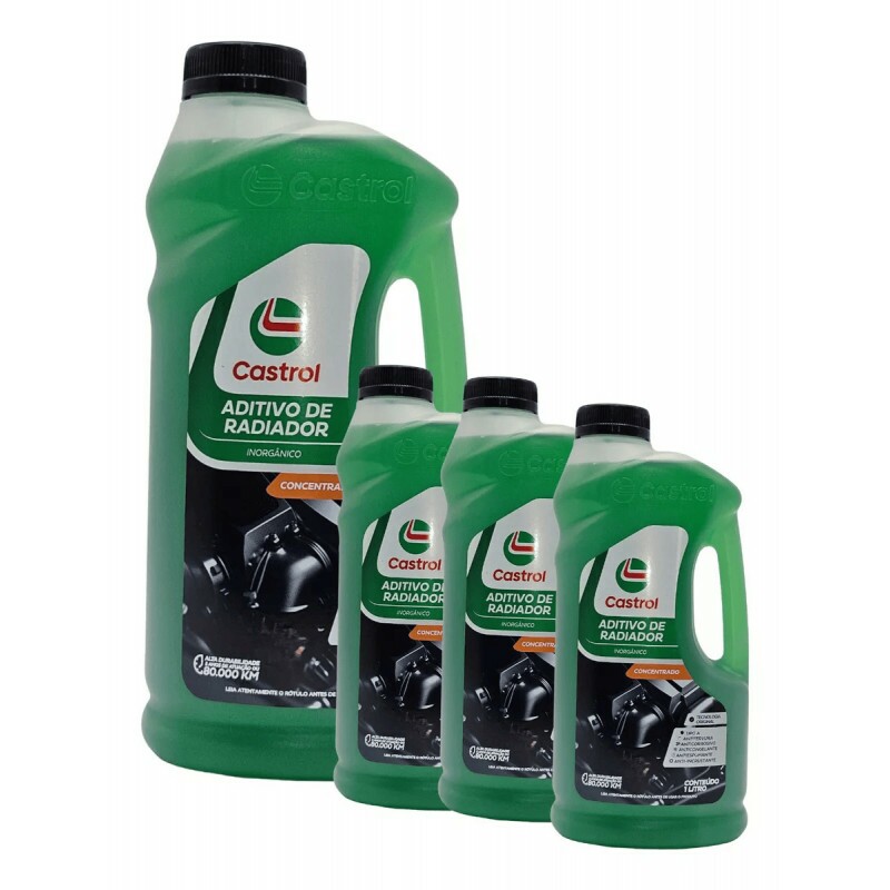 Aditivo de Radiador Concentrado Inorganico Verde 1 Litro - Castrol